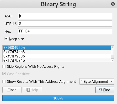 BinarySearcher结果