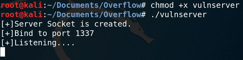 vulnserver运行截图
