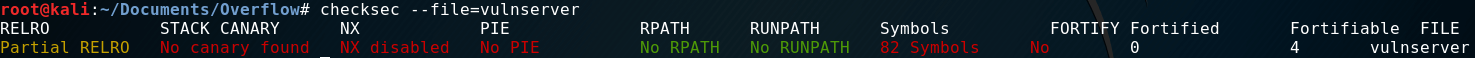 checksec结果