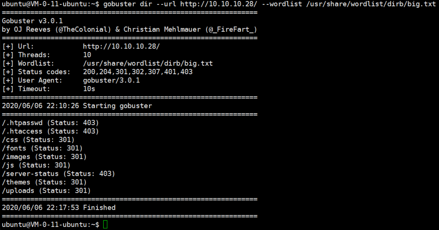 Web路径扫描结果